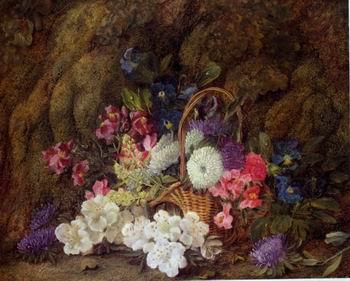 unknow artist Floral, beautiful classical still life of flowers.076